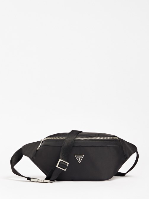 حقيبة حزام من النيلون الذكية من نوع Certosa Black Guess