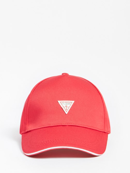 قبعة بيسبول شعار المثلث الأحمر Guess