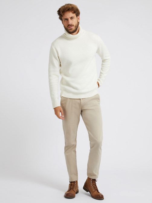 سترة من مزيج الكشمير باللون الرمادي