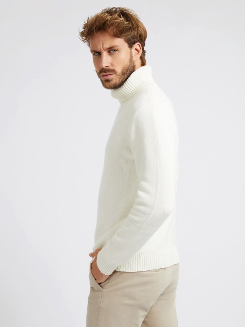 سترة من مزيج الكشمير باللون الرمادي