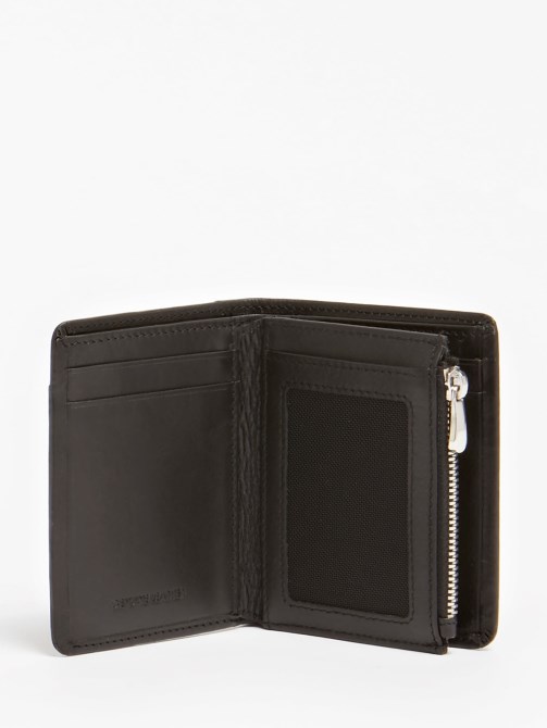 Guess New Boston Real Leather Wallet. جيس محفظة بوسطن من الجلد الحقيقي. جيس محفظة بوسطن من الجلد الحقيقي