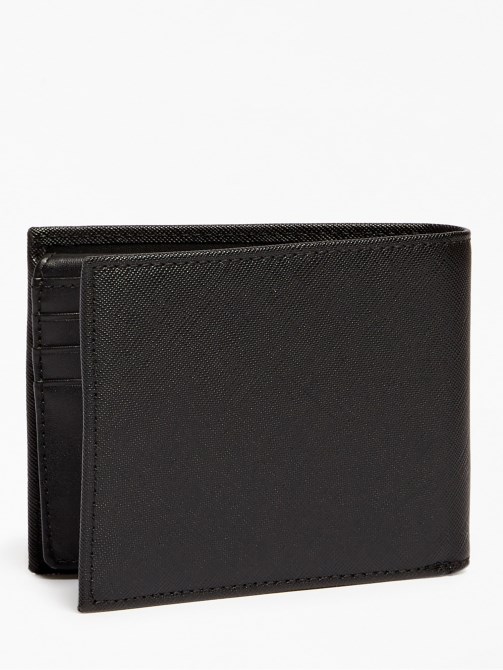 محفظة Certosa Saffiano Black Guess