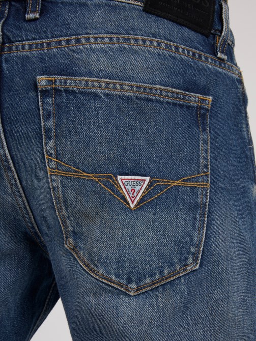 بنطلون دينم بقصة ضيقة من Guess Biker