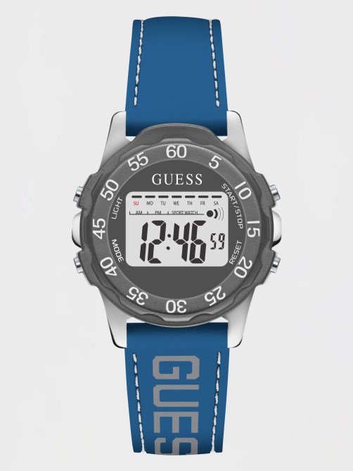 ساعة بسوار سيليكون Guess M3
