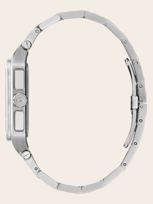 فضية Guess Gc كوارتز كرونوغراف مشاهدة يجعل الجديد