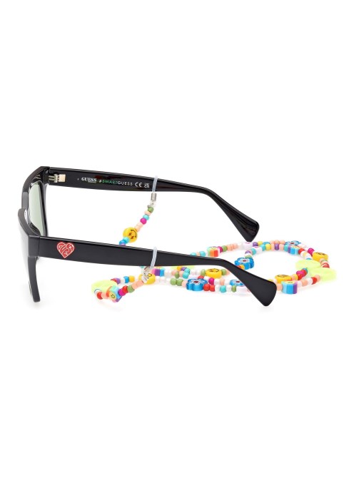 جيس نظارة شمسية مربعة سوداء موديل