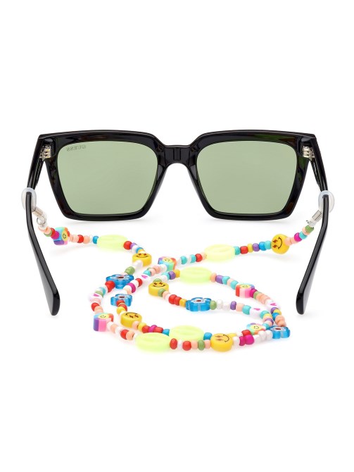 جيس نظارة شمسية مربعة سوداء موديل