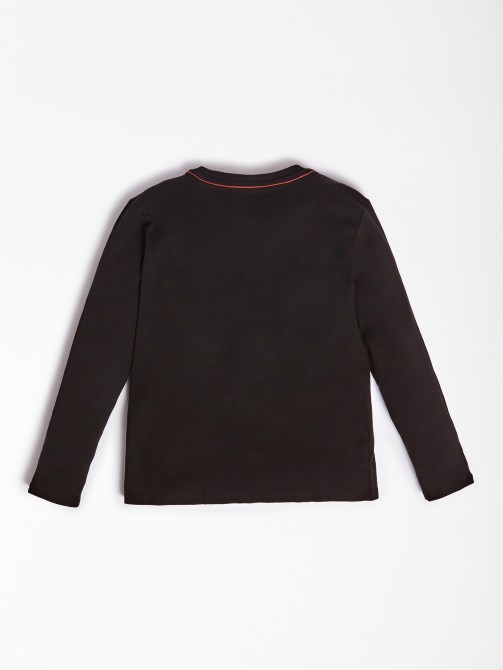 تيشيرت بشعار مثلث جيس أسود