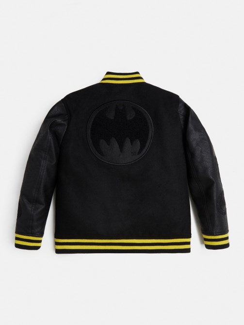 Batman Print Bomber Guess أسود