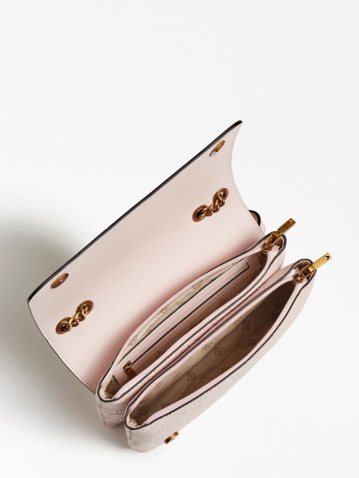شنطة كروس مزينة بشعار Helaina من Guess