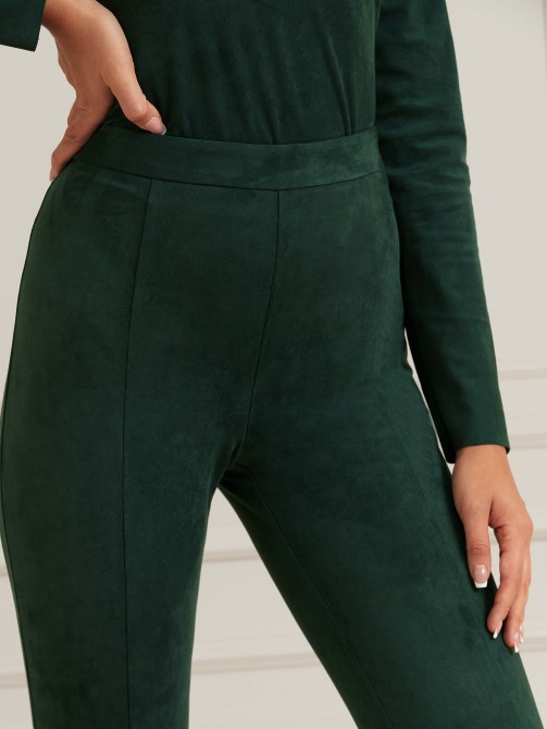 Marciano Faux Suede Pant Green Guess