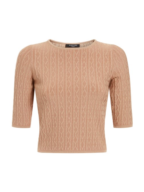 سترة جاكار Marciano Marciano البيج