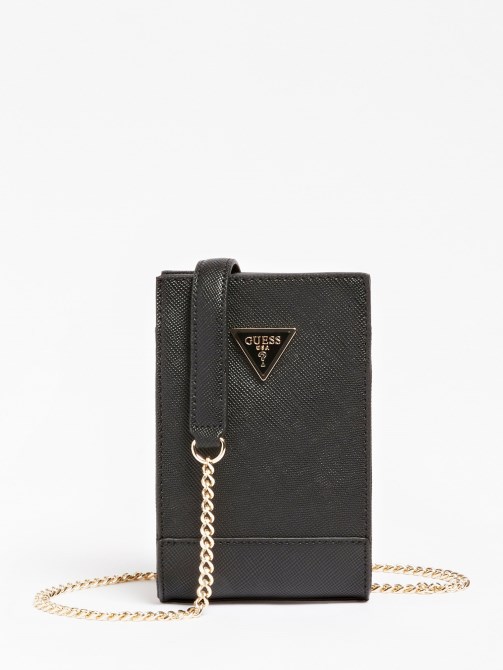 تخمين Noelle Saffiano Bandolier Black