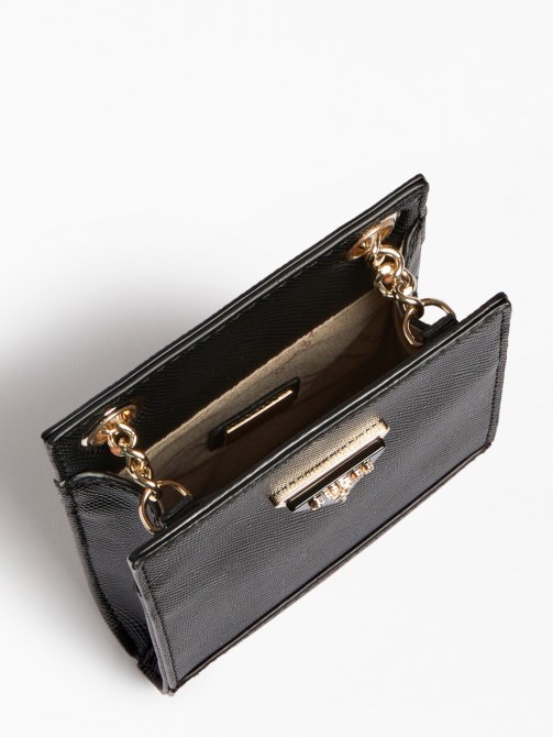 تخمين Noelle Saffiano Bandolier Black