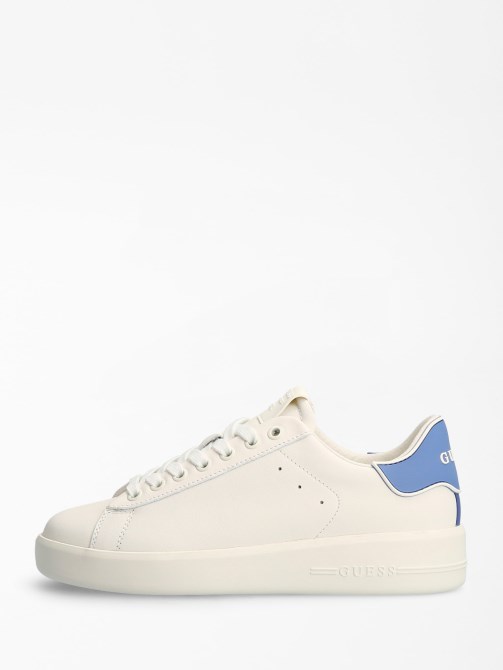 حذاء رياضي جيس روكيز من الجلد الطبيعي باللون الأزرق الفاتح