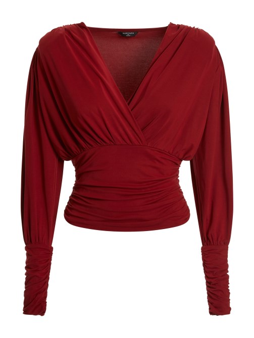 Marciano Faux Suede Red Guess