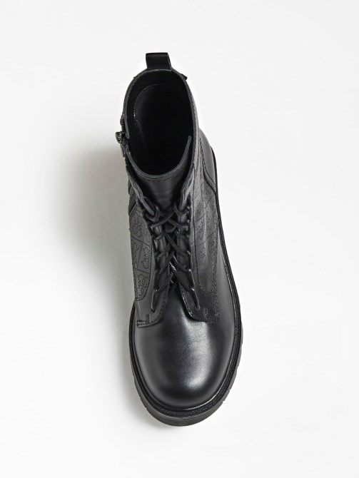 حذاء رياضي بشعار Raziela 4g أسود Guess