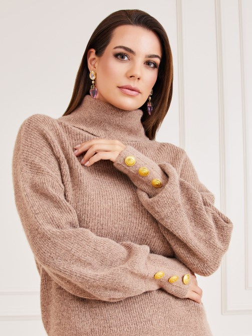 كنزة من مزيج الصوف Marciano بيج Guess