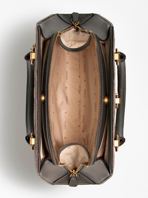 ستيفي المخملية حقيبة تخمين الرمادي