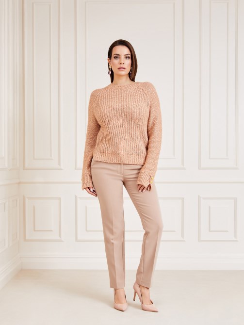 كنزة برقبة مستديرة من Marciano بيج Guess