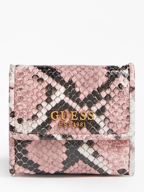 محفظة Abey Python Print Guess متعددة اللون الوردي