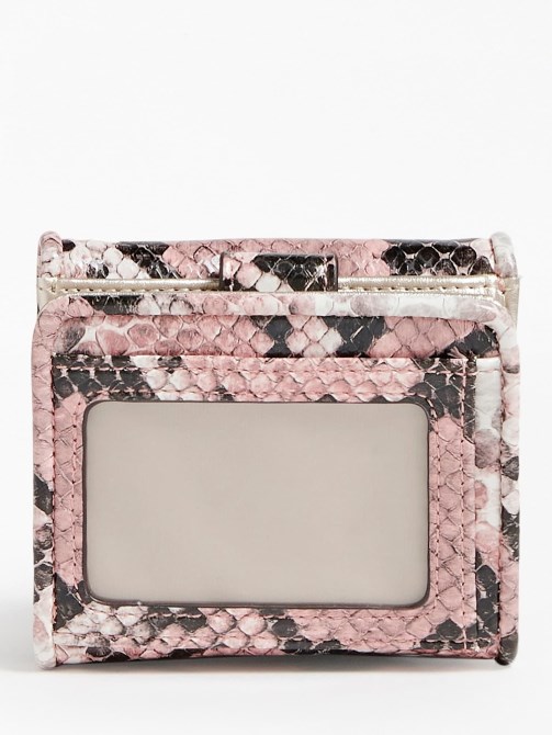 محفظة Abey Python Print Guess متعددة اللون الوردي