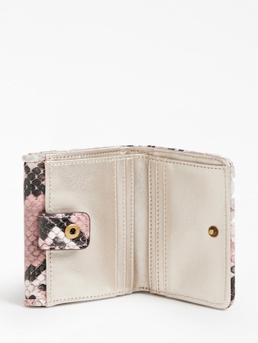 محفظة Abey Python Print Guess متعددة اللون الوردي
