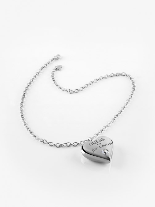 قلادة فضية من Guess-is-for-lovers