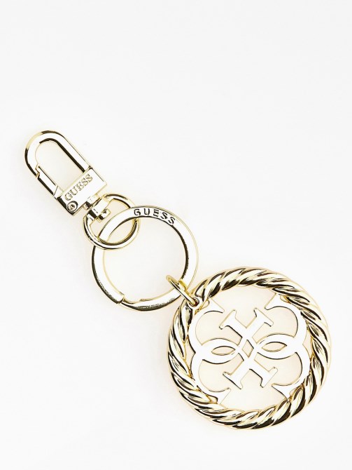 حلقة مفاتيح بشعار 4g Guess Gold