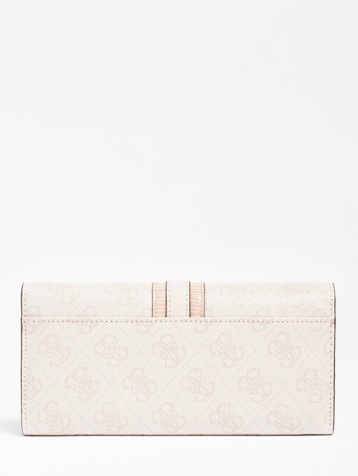 Ginevra 4g Logo Maxi Wallet كريم تخمين
