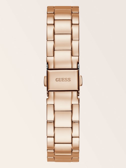 تقويم ساعة تخمين الذهب الوردي