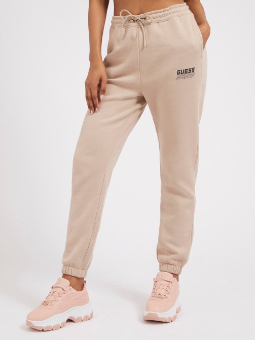 بنطلون رياضي بشعار بيج Guess