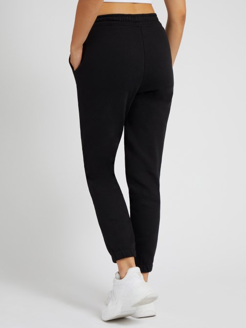 بنطلون رياضي بشعار أسود Guess