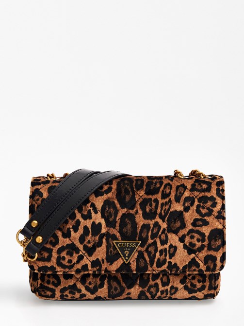 طباعة الحيوان Cessily حقيبة Crossbody Guess