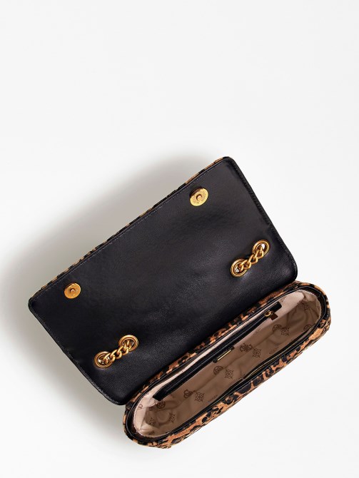 طباعة الحيوان Cessily حقيبة Crossbody Guess