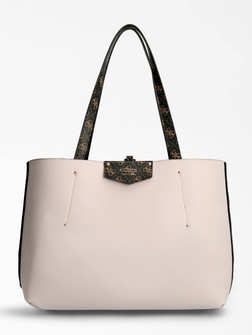 المتسوق Guess شعار 4g Brenton البني