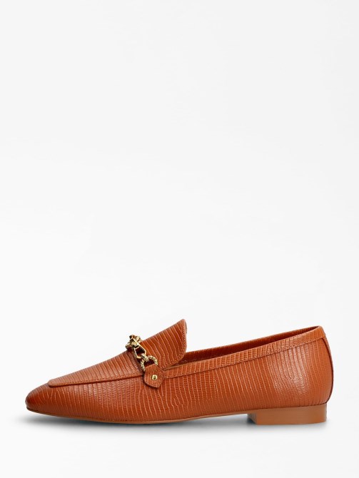 Guess براون مارتا جلد طبيعي متعطل