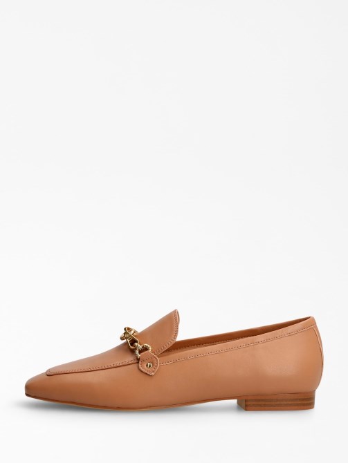 حذاء موكاسين من مزيج جلد مارتا بيج Guess