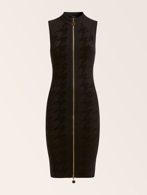 فستان سترة أسود Marciano Pied De Poule Guess