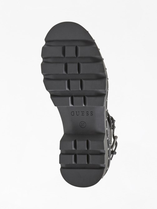 أسود Guess Varel Python Print القتالية الأصل
