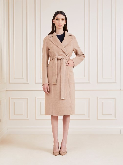 معطف من مزيج الصوف Marciano بيج Guess