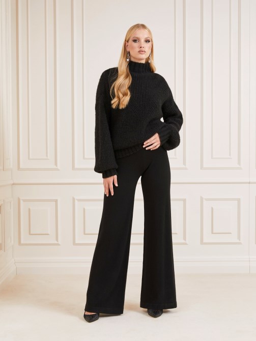 كنزة صوف من مزيج Marciano Black Guess