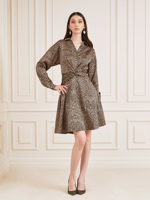 Marciano Animalier فستان بطبعة حيوان تخمين