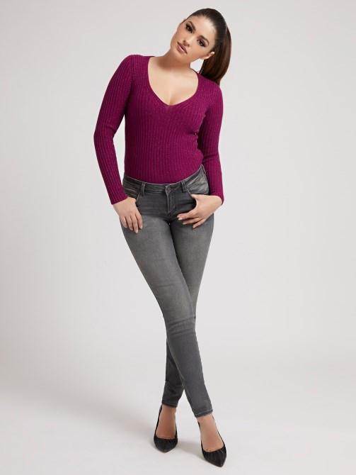 أعلى تخمين Lurex الأحمر