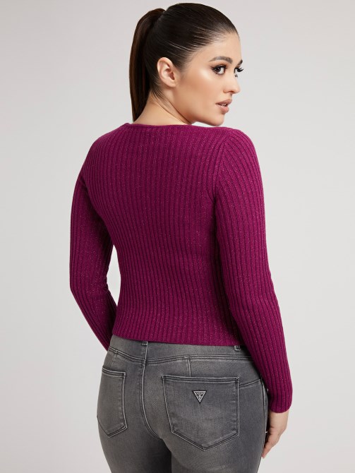 أعلى تخمين Lurex الأحمر