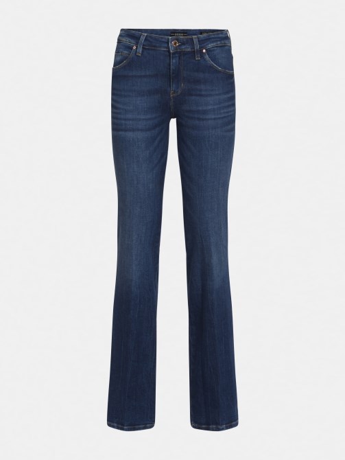 بنطلون جينز بقصة ضيقة أزرق Guess