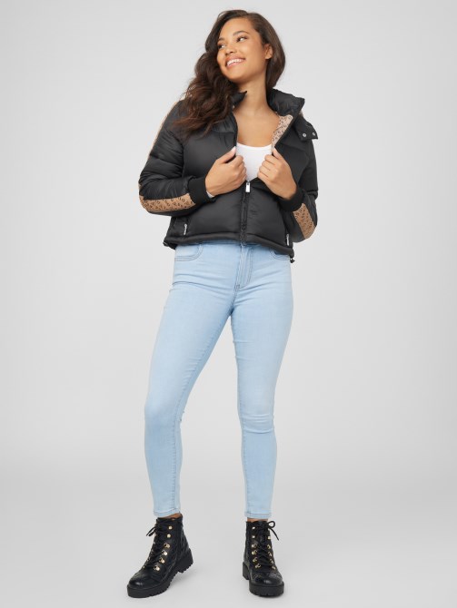 باكير جاكيت نفخ جيس اسود جيت متعدد