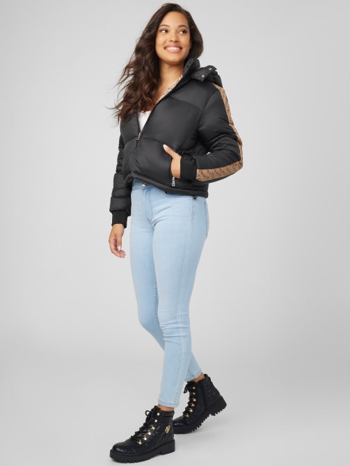 باكير جاكيت نفخ جيس اسود جيت متعدد