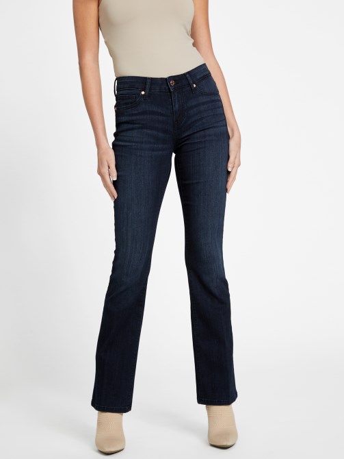 بنطلون جينز بخصر مرتفع متوسط ​​الارتفاع من Guess Eco Lyllah