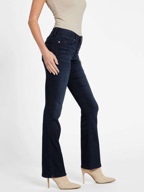 بنطلون جينز بخصر مرتفع متوسط ​​الارتفاع من Guess Eco Lyllah